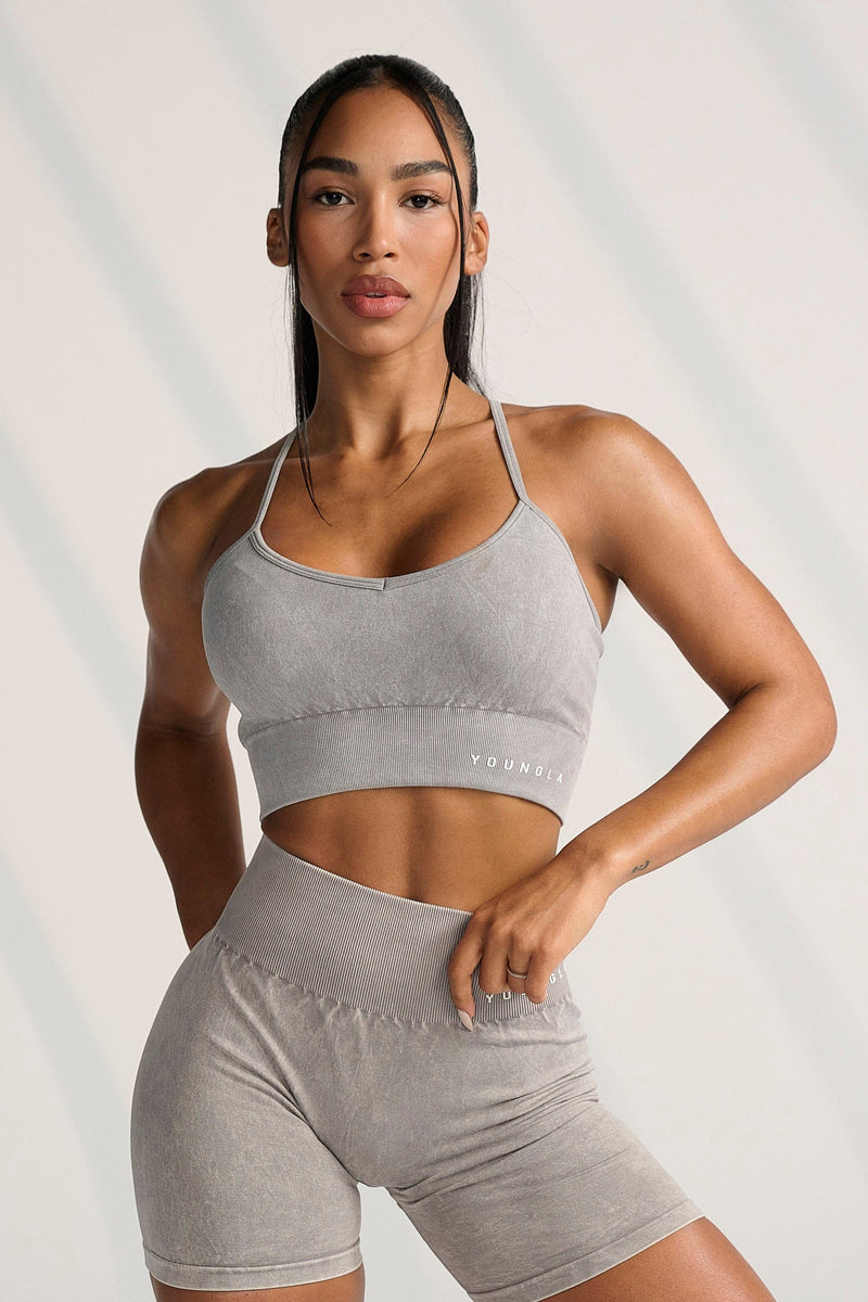 W311 Carbon Cross Back Sports Bra