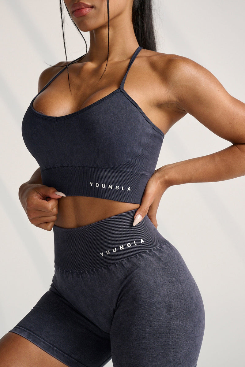 W311 Carbon Cross Back Sports Bra