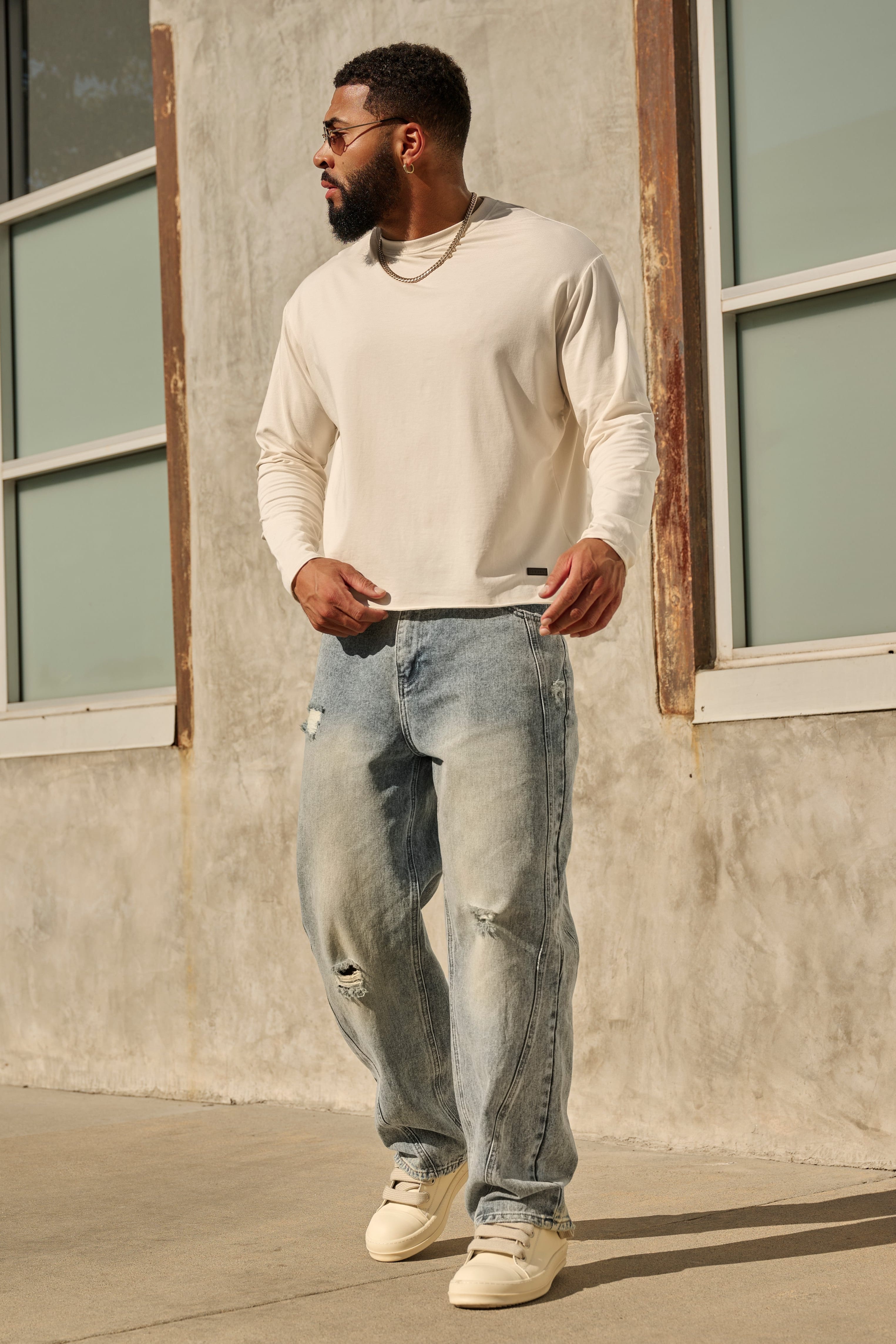 8099 - Aerotech Cropped Longsleeves