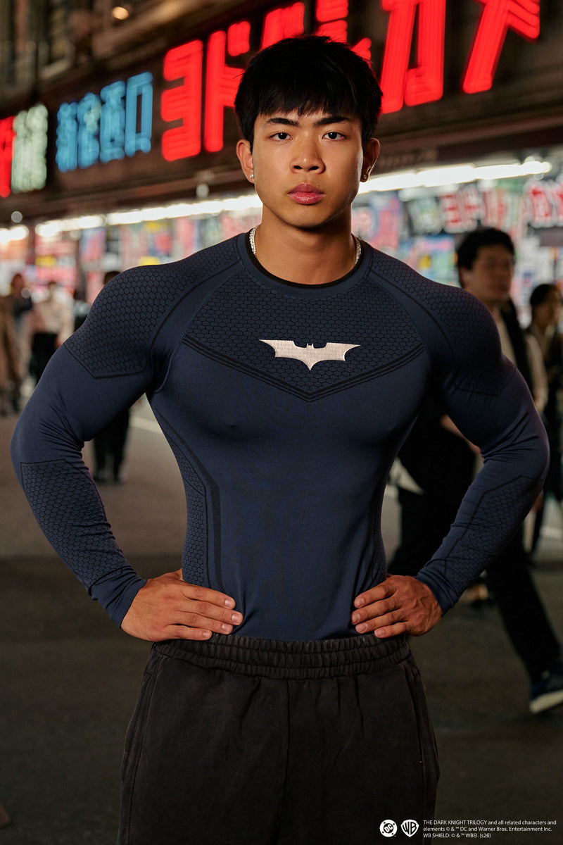 8004 - Batman Compression Longsleeves New Colors