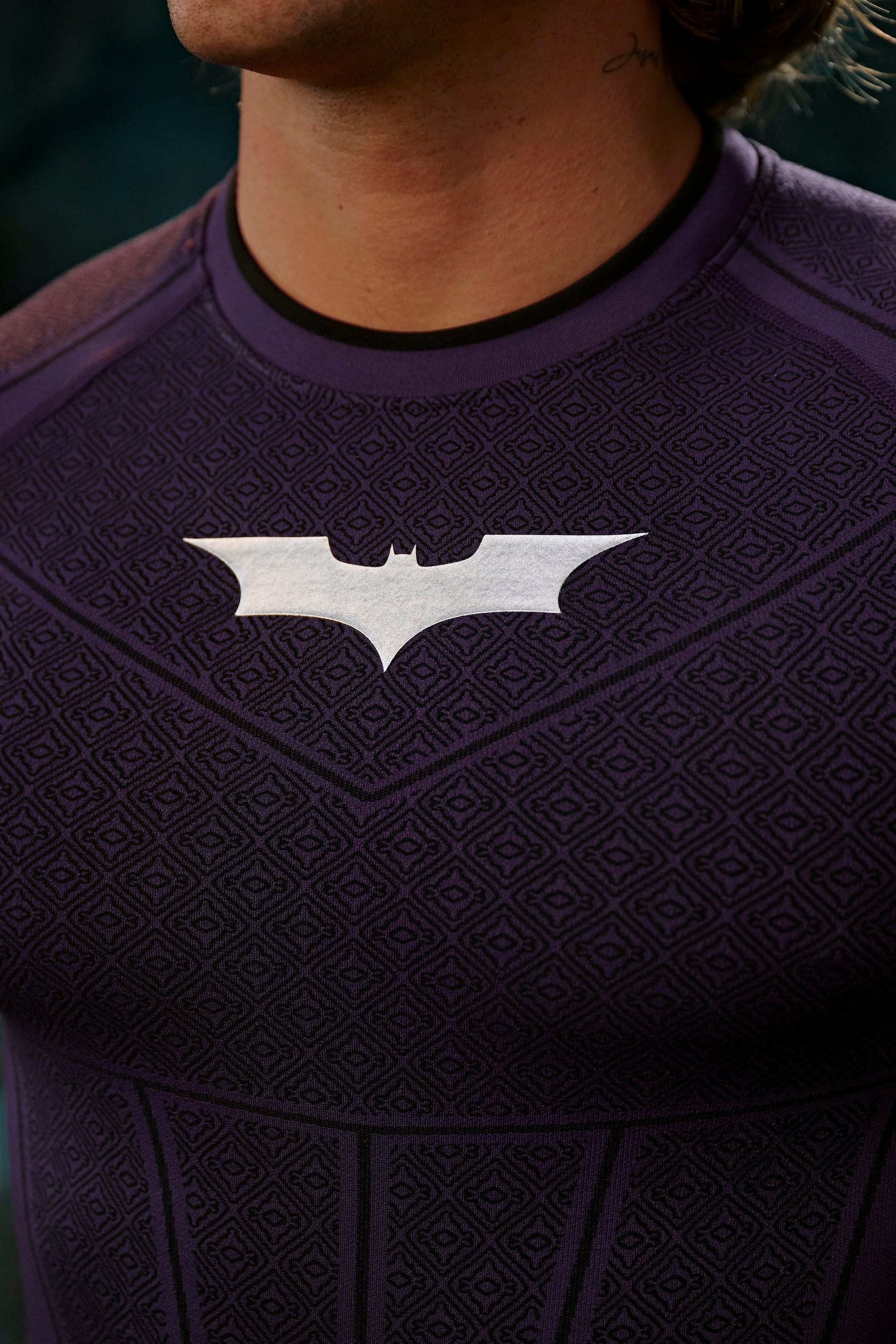 4259 - Batman Compression Tees - Purple Limited Edition - APP ONLY