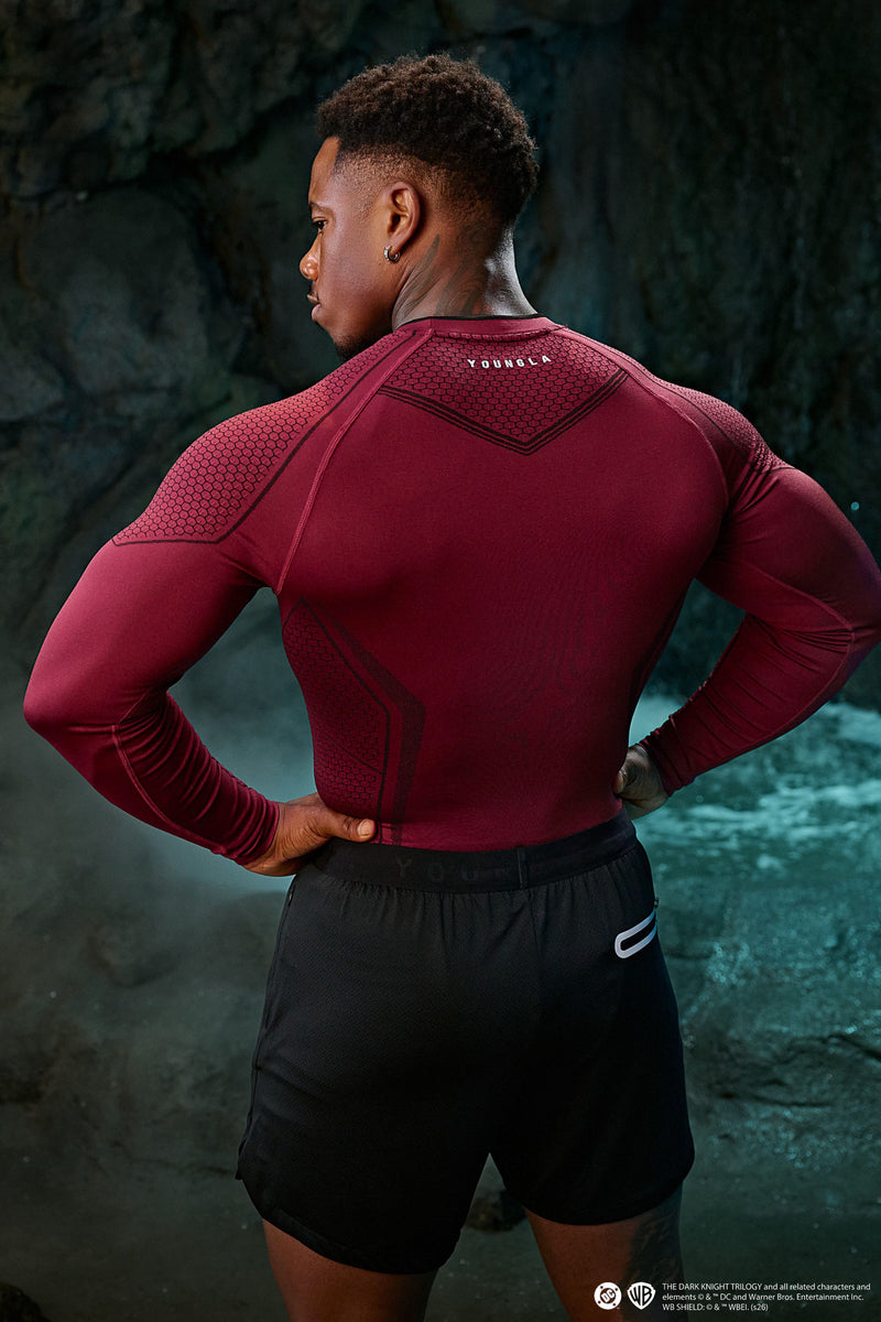 8004 - Batman Compression Longsleeves New Colors