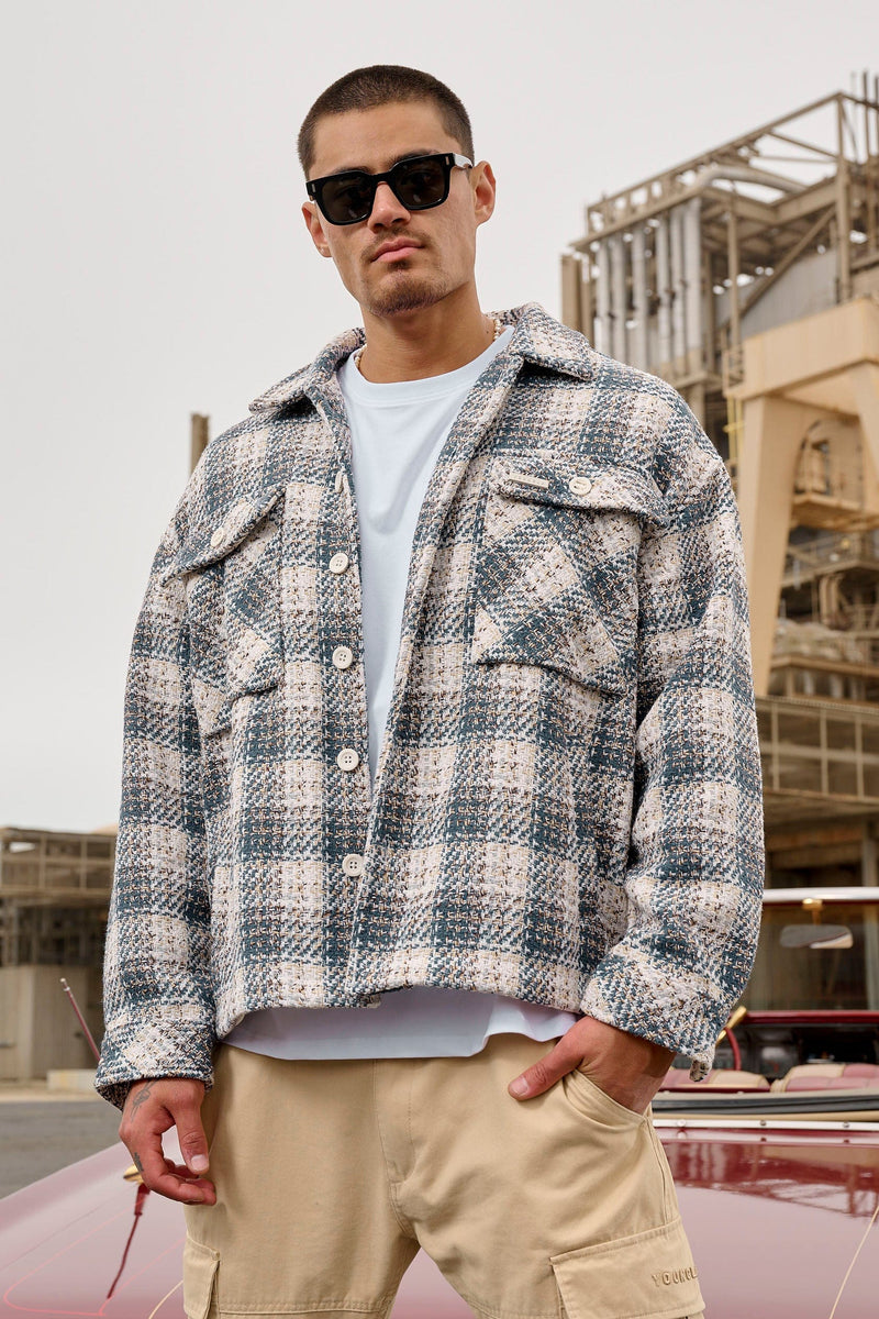 519 -  Woven Flannel Jackets