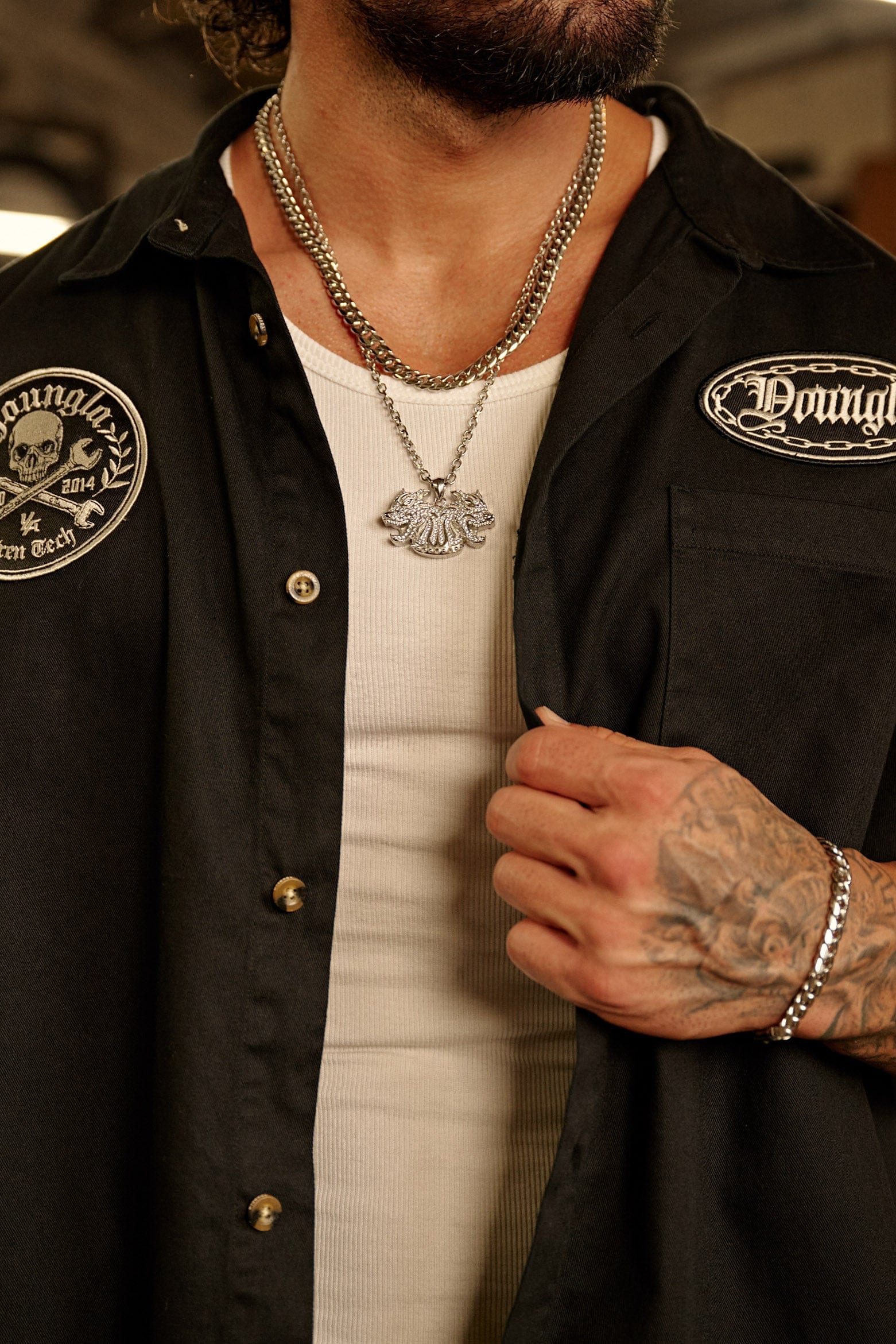 4179 - Cars & Curls - Mechanic Shirts - October 28th