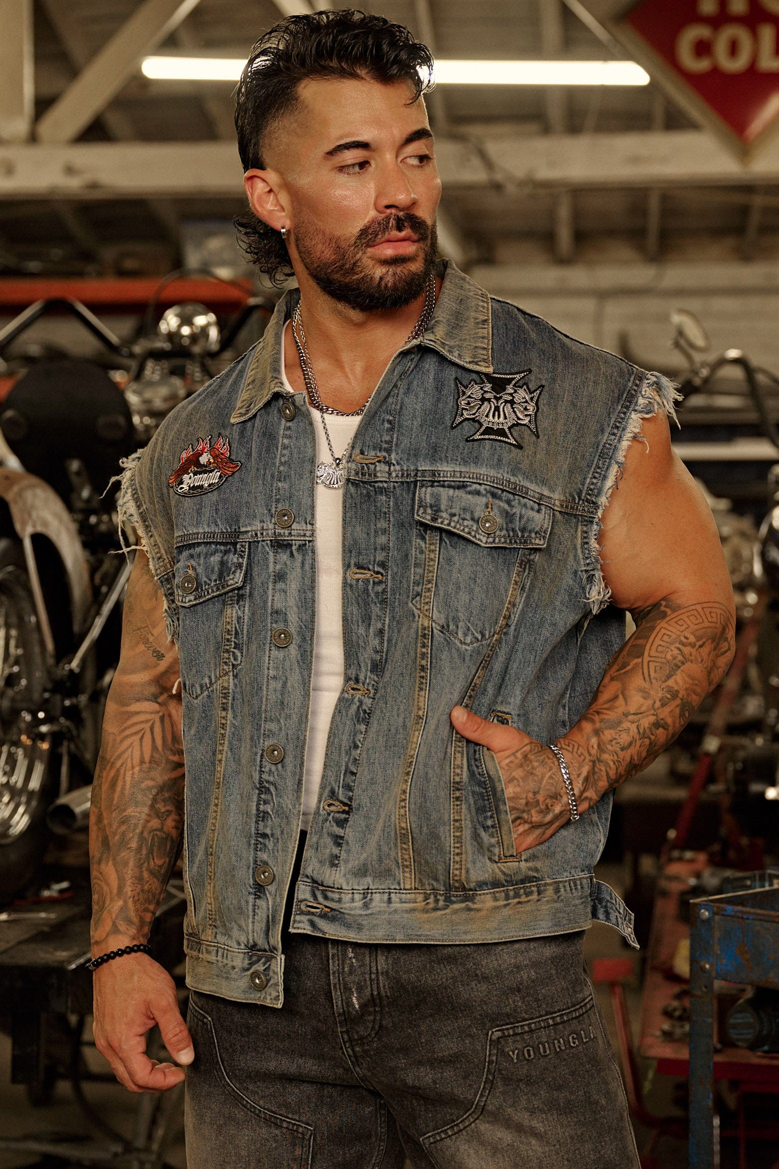 5192 - Cars & Curls - Denim Vest - October 28th