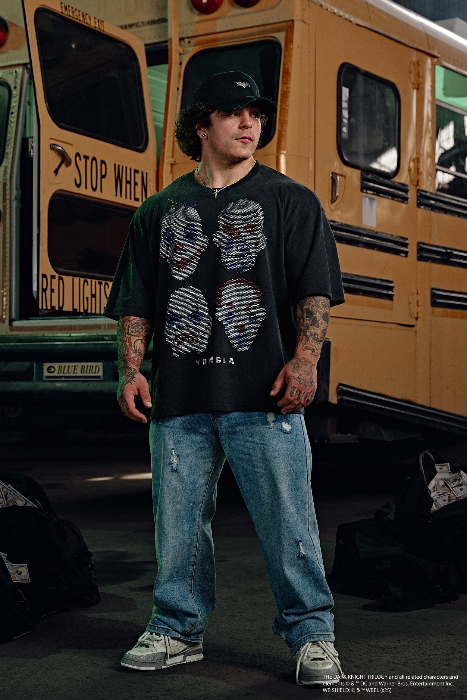 4257 - Batman Rhinestone Tees - BF - NOV 25th