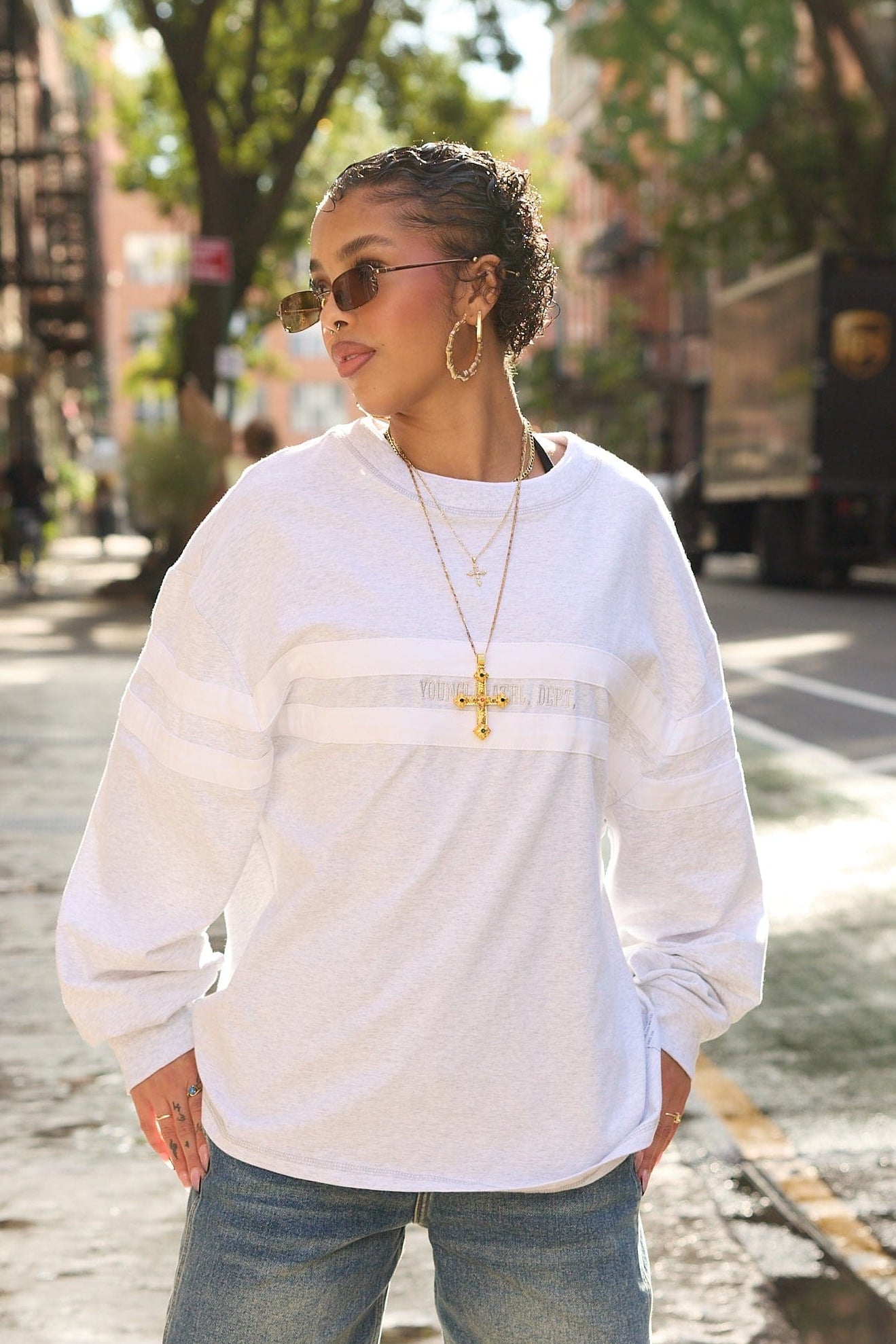 W4162 - Heritage Longsleeves Tees from YoungLA - $42