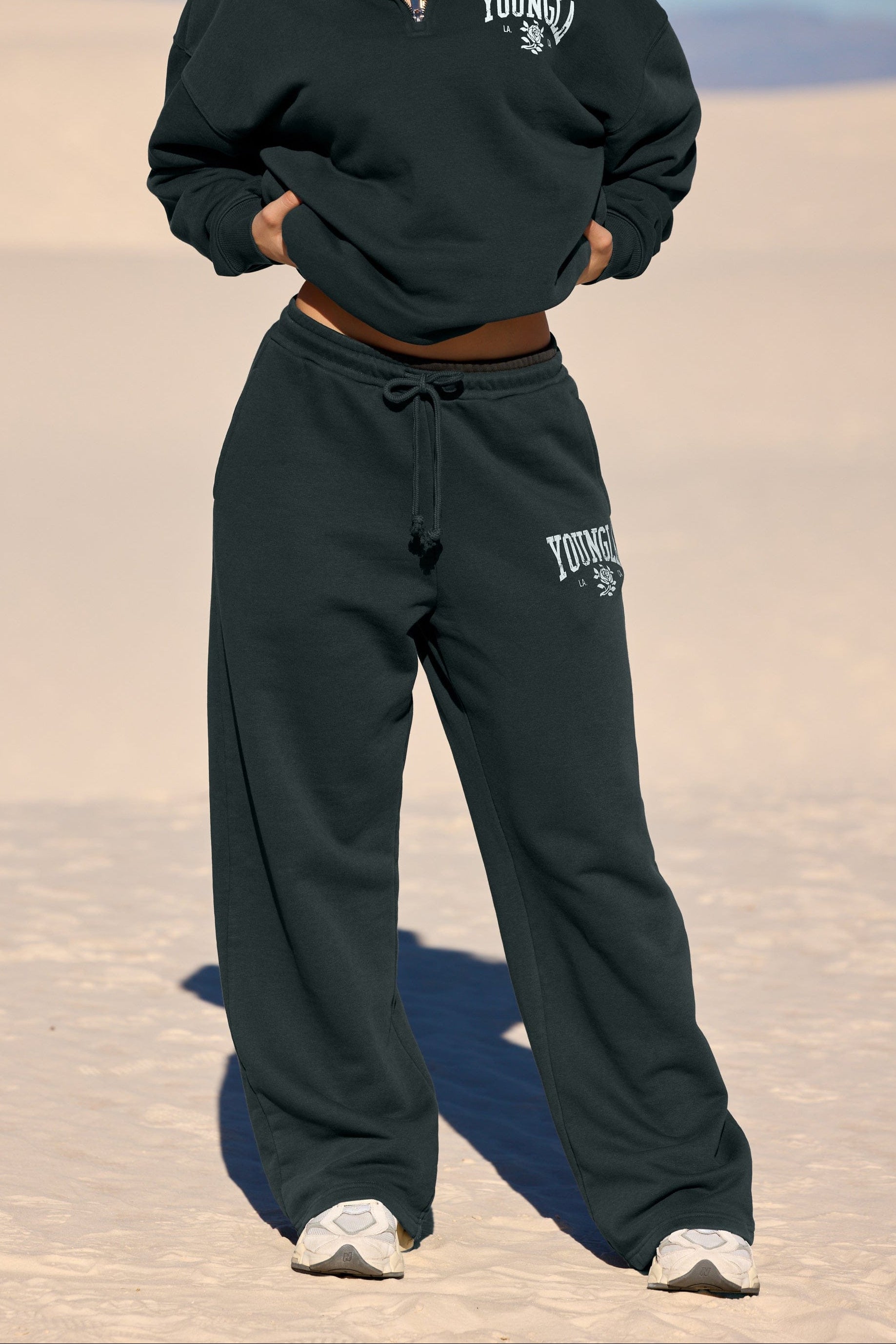 W2213 - OTG Straight Leg Joggers from YoungLA - $52