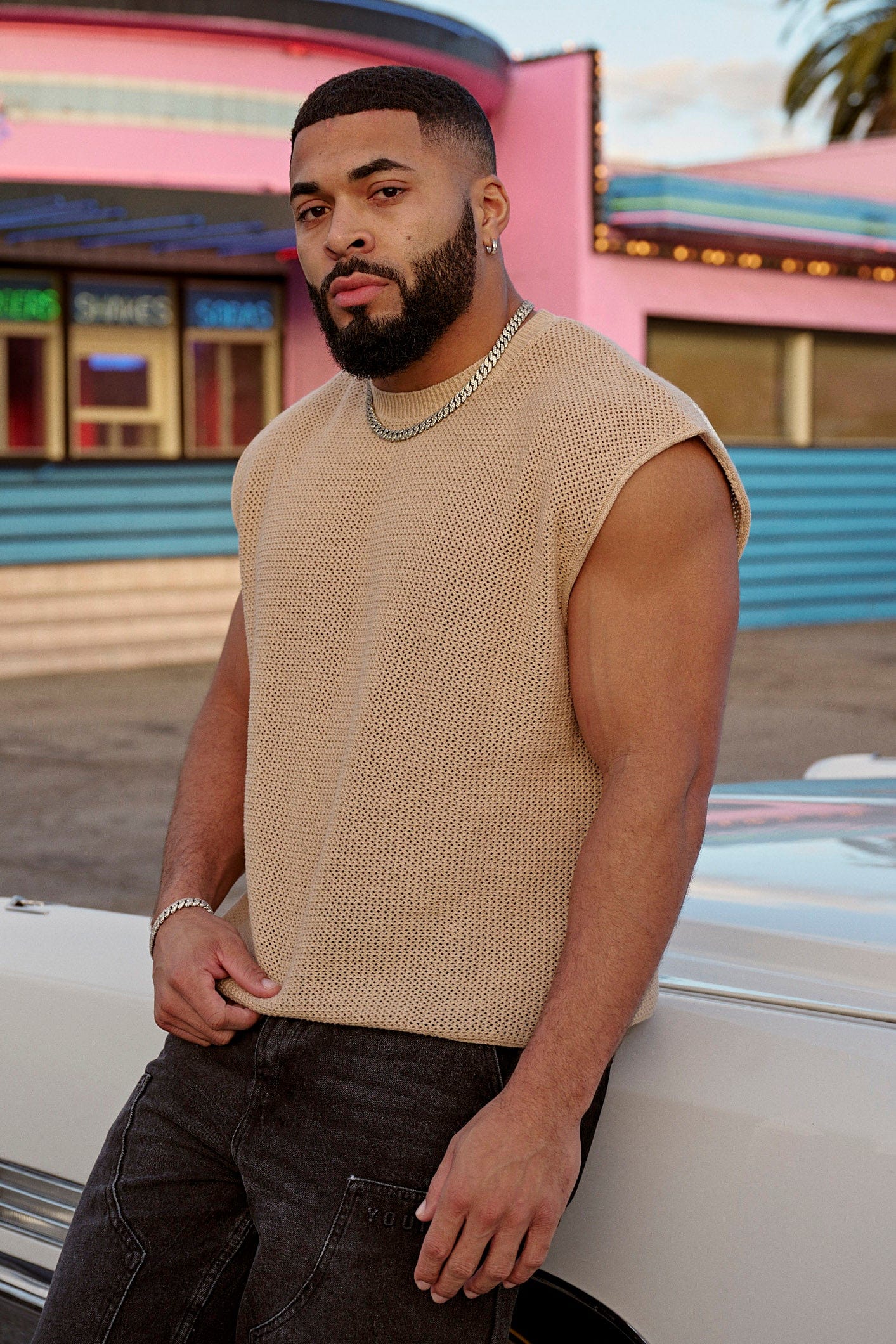 3012 - Drop Shoulder Knit Cut-Off - March 28th