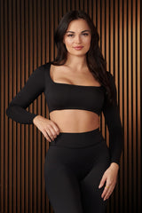 W336 - Curve Long Sleeve sports Bra