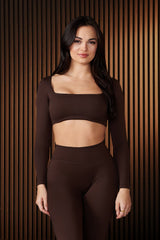 W336 - Curve Long Sleeve sports Bra