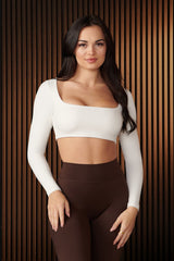 W336 - Curve Long Sleeve sports Bra