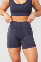 W111 Carbon Scrunch Biker Shorts