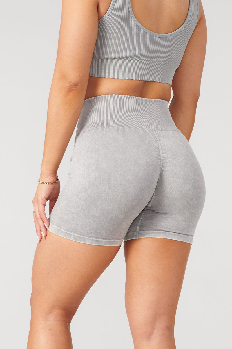 W111 Carbon Scrunch Biker Shorts