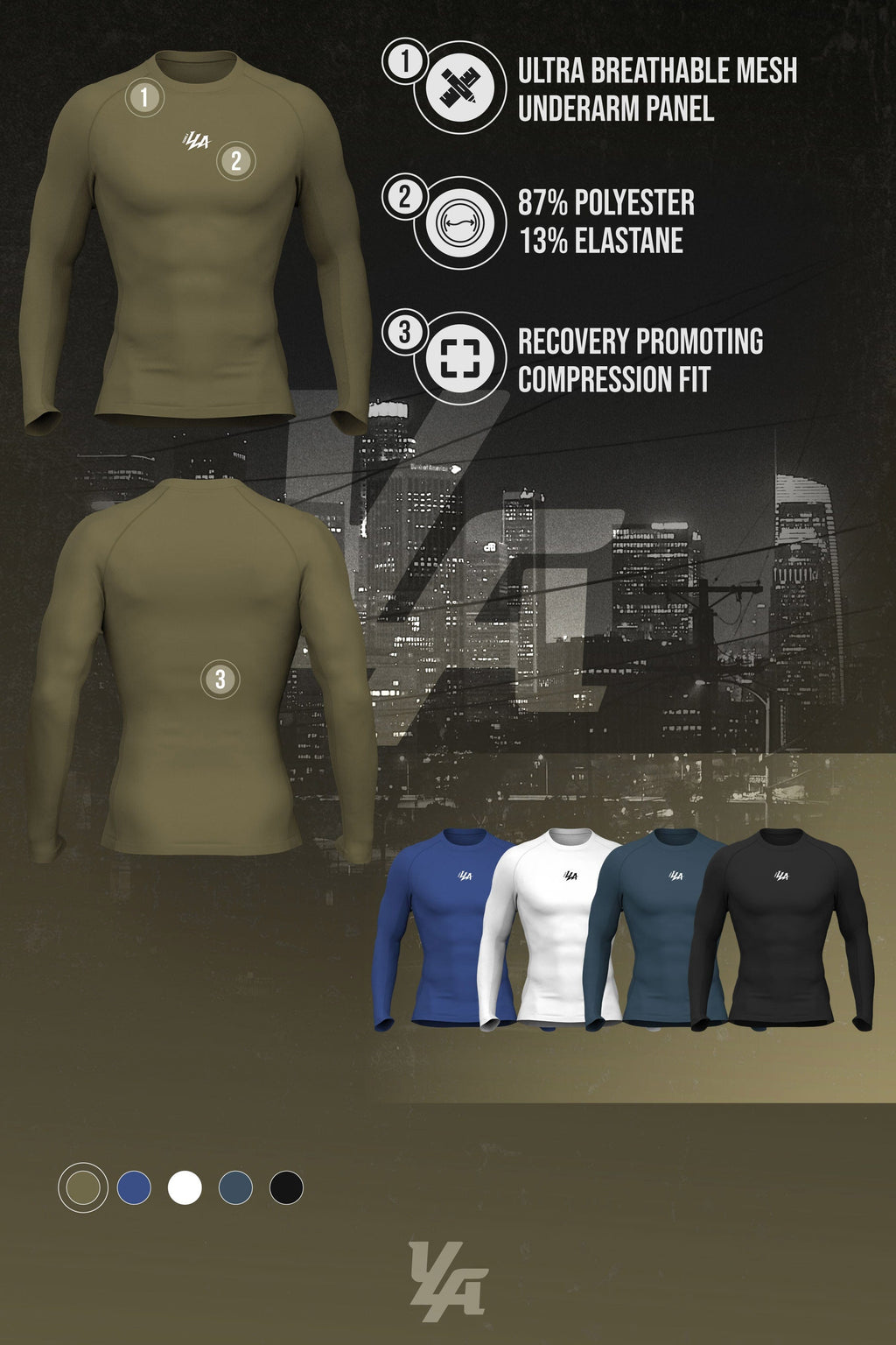 802 - Speed Compression Longsleeves – YoungLA