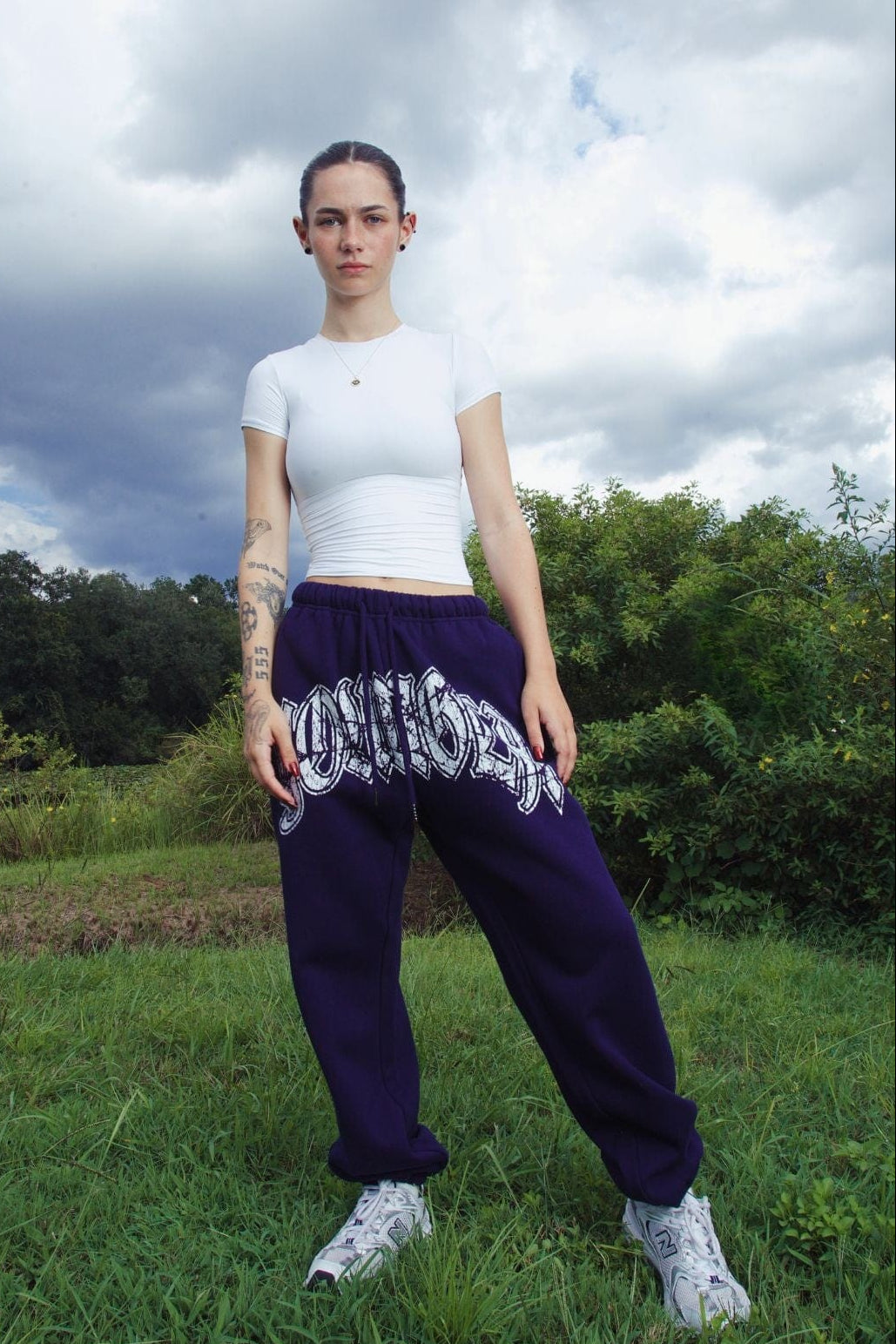 W257 My eyes are up here Jogger