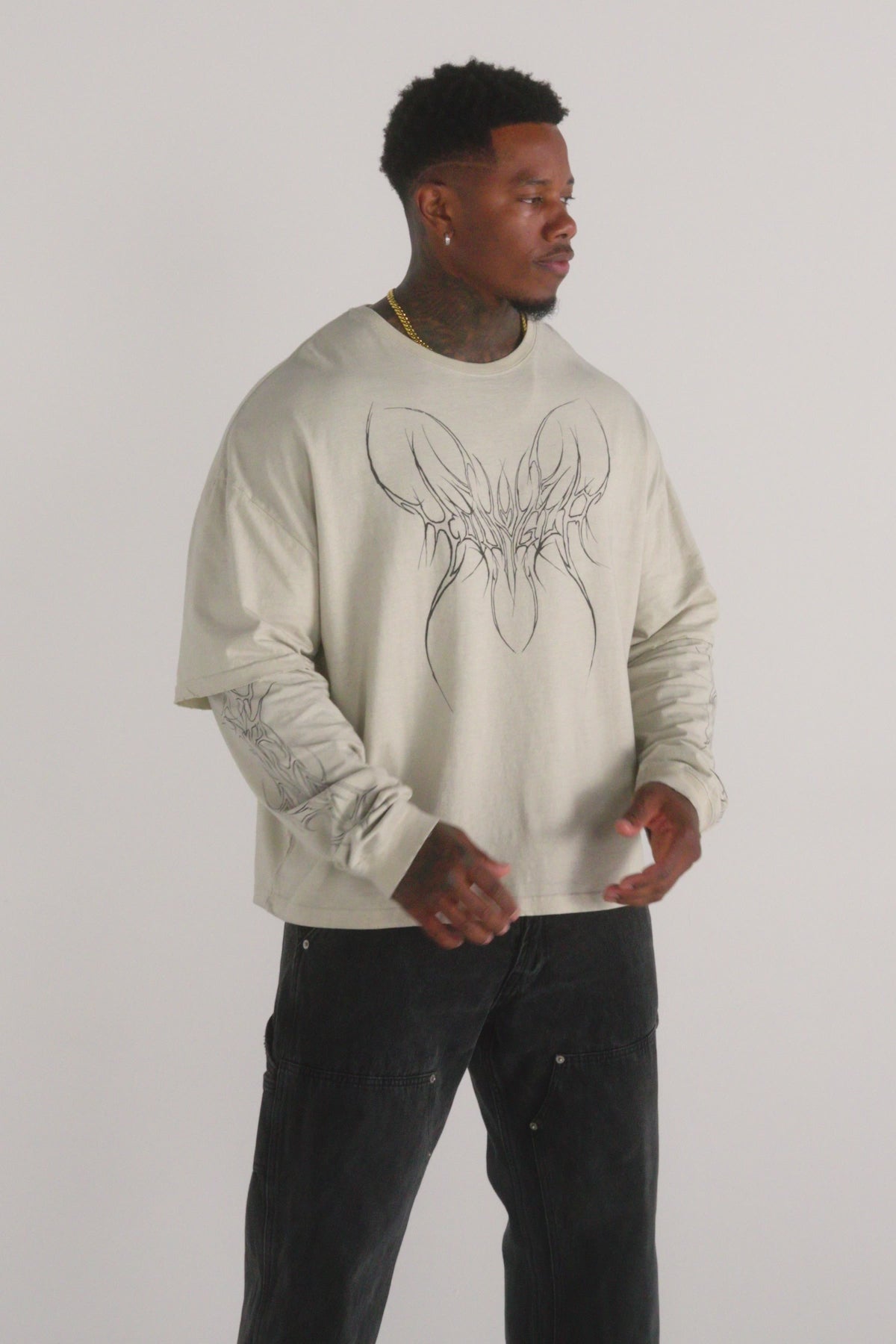 8007 - Tribal Longsleeves Shirt - Oct 28th