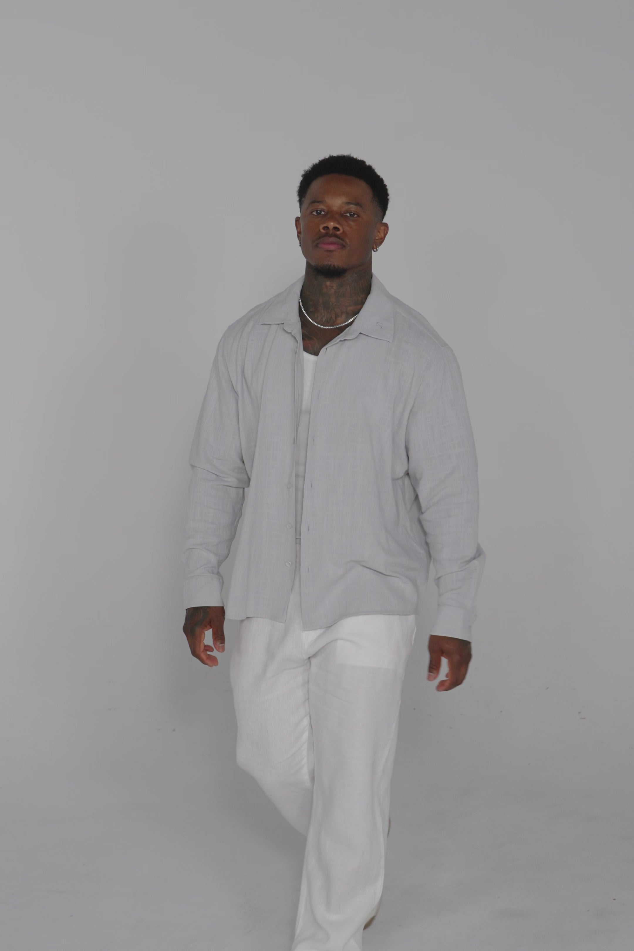 8095 - Cotton Linen Button-Ups