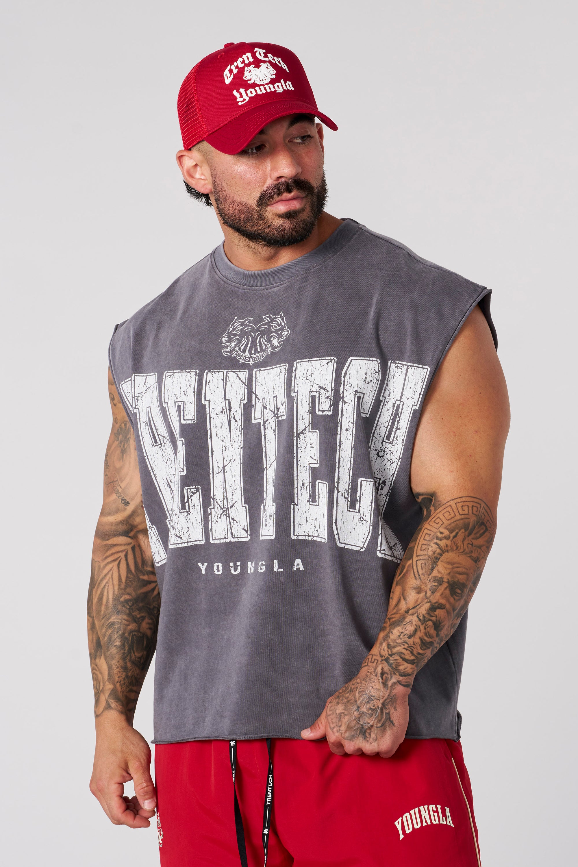 3044 Tren Twins Badass Cut Offs