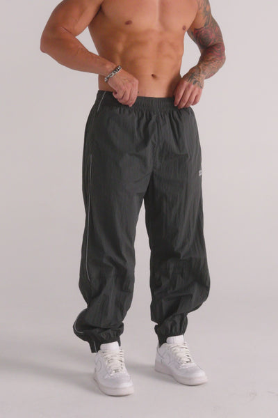 2091 - Retro Cuffed Joggers - Relaxed, lightweight joggers with breathable fabric and cuffed hems. Perfect for training or everyday wear, with a versatile, retro-inspired silhouette.
