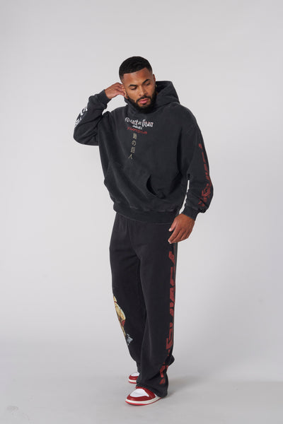 5129 AOT x YLA Pullover Hoodies