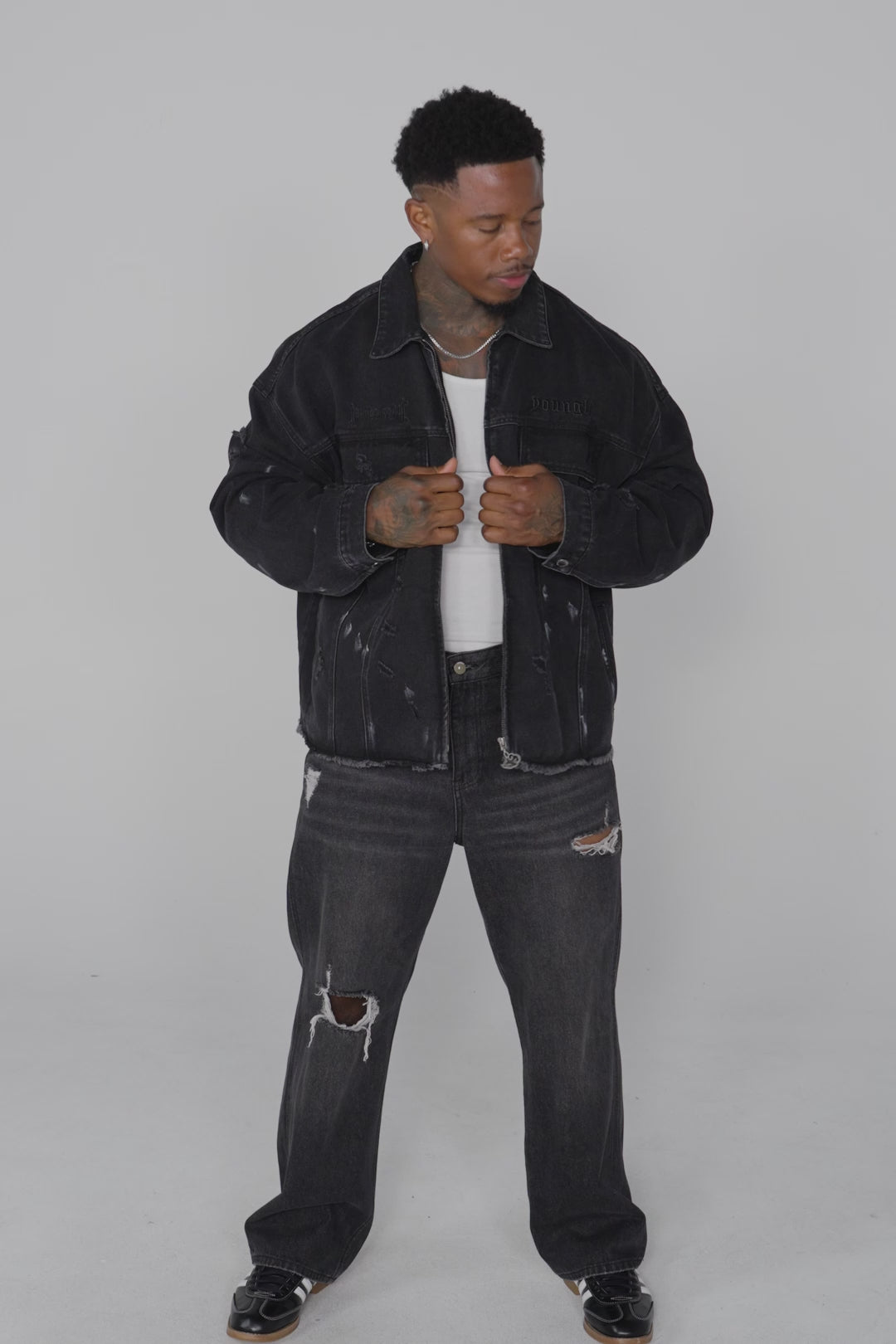 5133 - Naruto Distressed Denim Jackets - August 11th