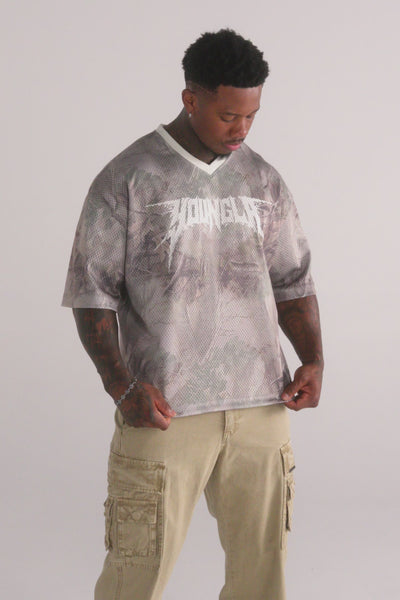 4249 - Venom Jerseys - lightweight 200 GSM polyester with a boxy fit, breathable comfort, and strong structure.
