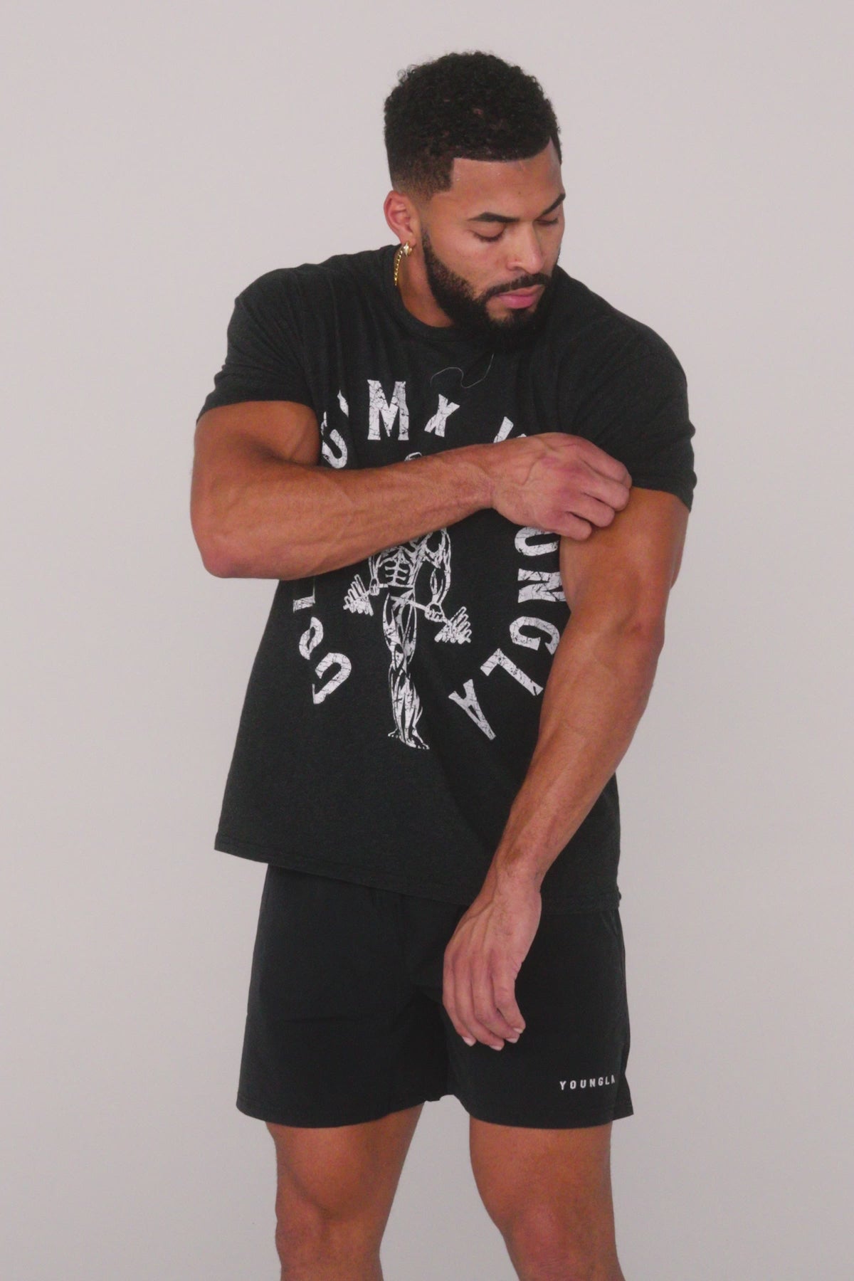 4206 - Gold's Gym Heather Tees - August 28th
