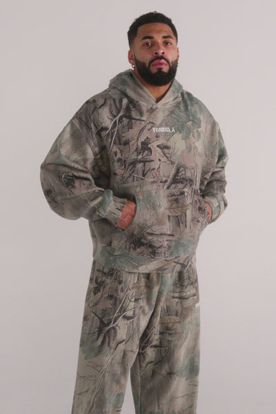 5117 - Tree Camo Collection - Pullover Hoodies - Tree Camo Pullover – plush terry, relaxed fit, kangaroo pocket, comfortable everyday style.
