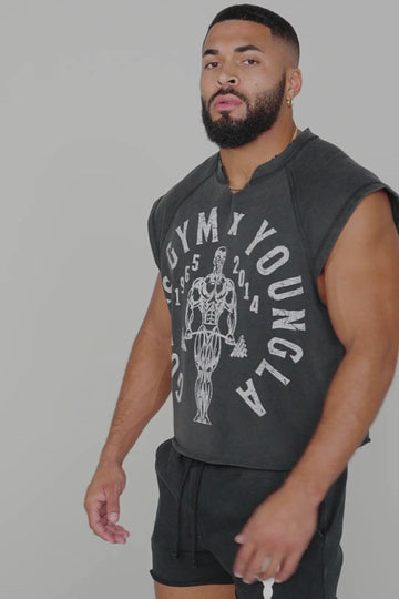 5069 - Golds Gym Vintage Cut Offs - Nov 26