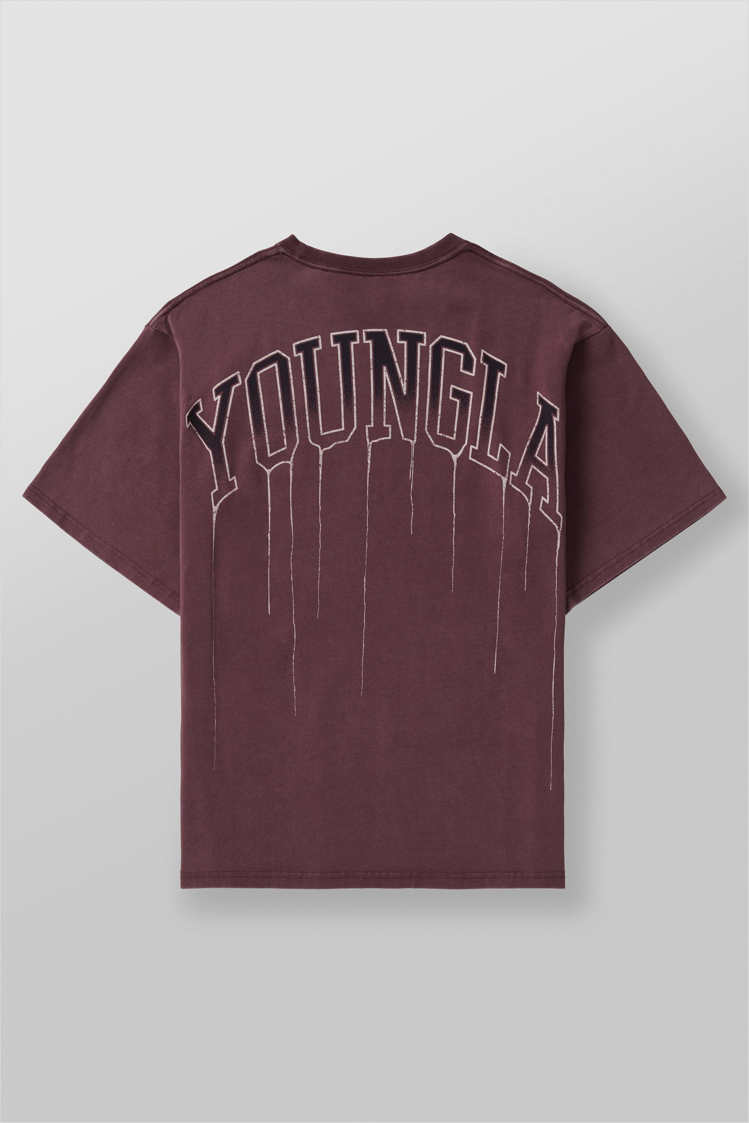FYLTR T-Shirt Uomo Oversize Tinta Unita – Colore Vanilla Bean, Girocollo Morbido, Vestibilità Rilassata