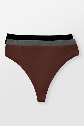W637 padded thong 3-pack