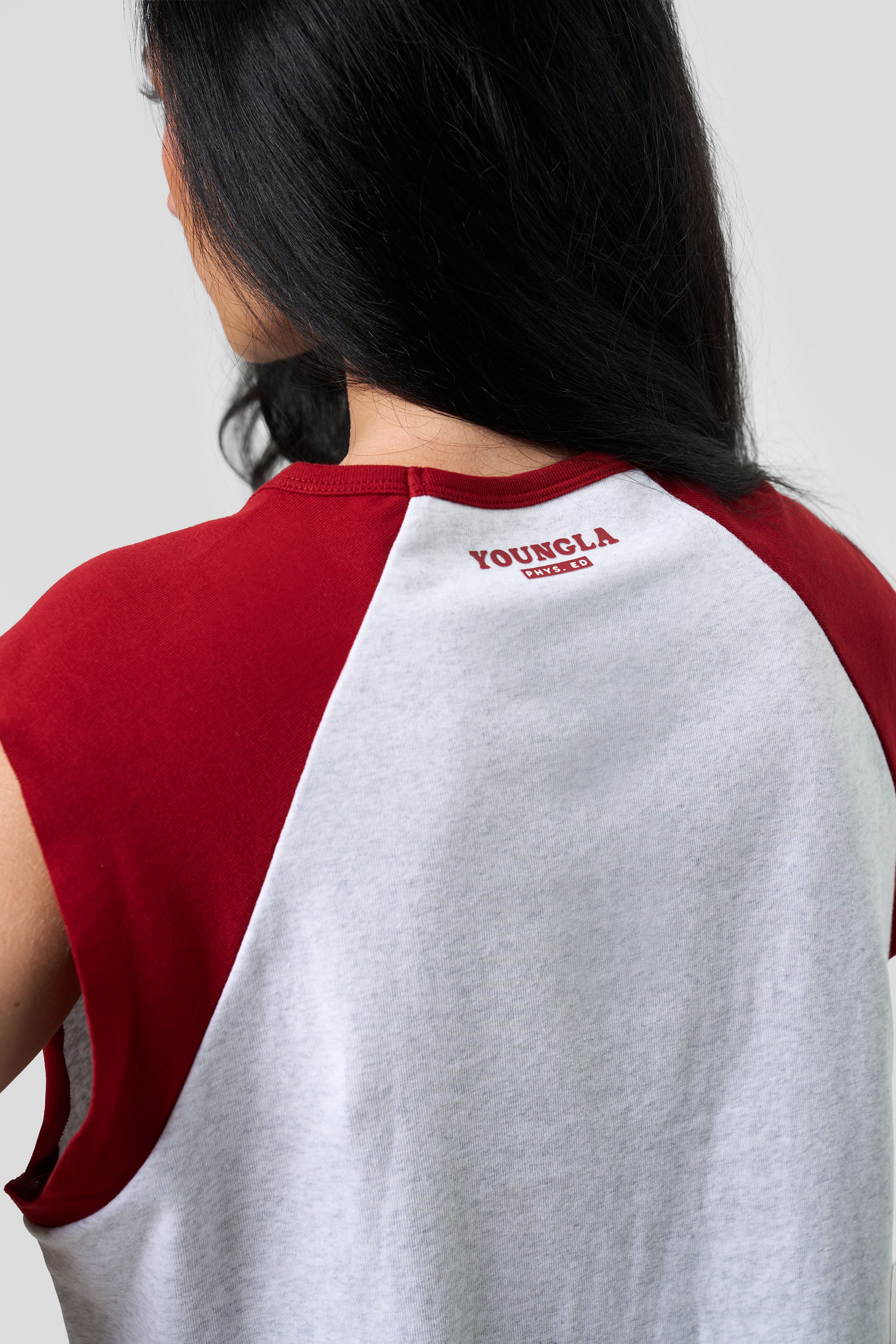 トップス cut off raglan knit W4306 - Raglan Cutoff