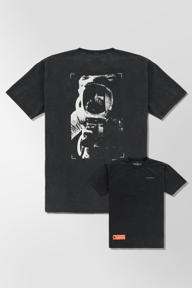 YoungLA - Washed Drip Tees Day in Heaven. Astronaut.