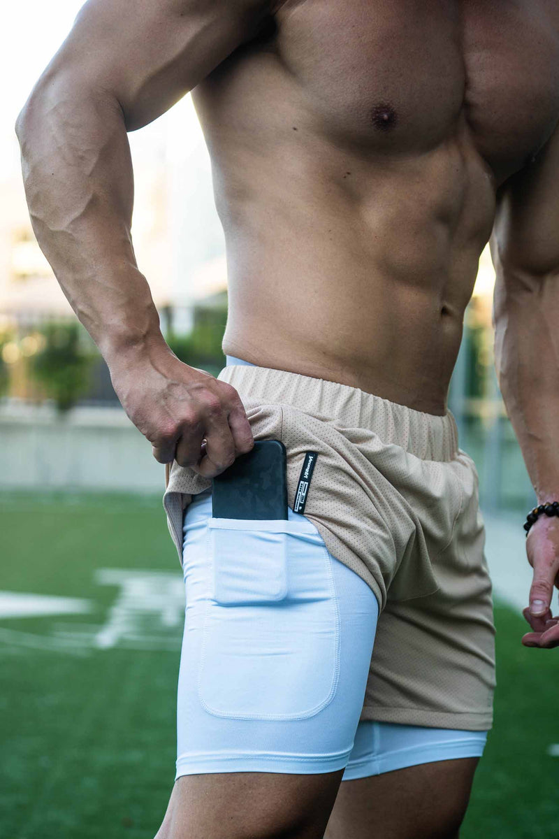 Workout on sale compression shorts