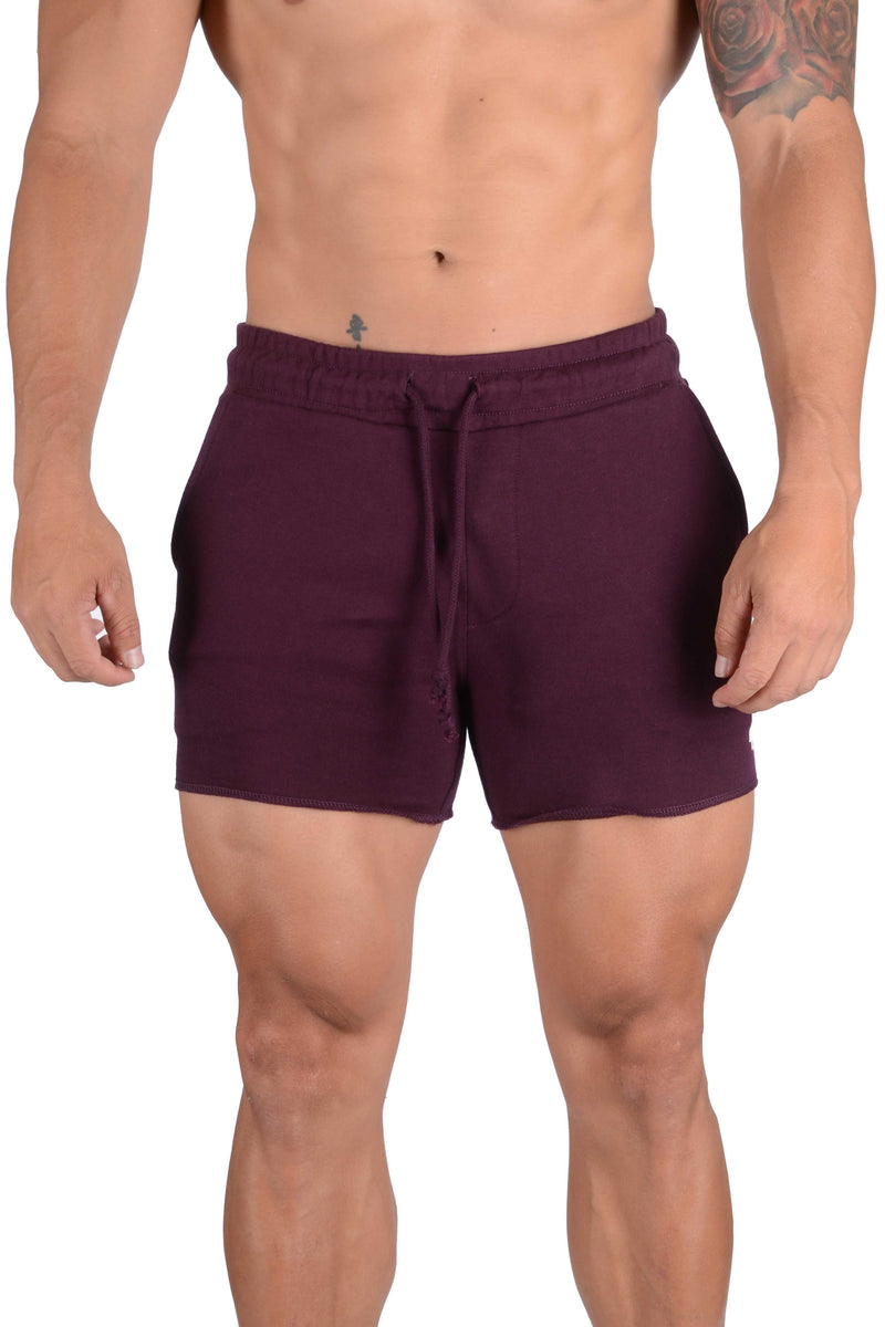 short shorts navy burgundy