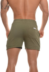 short shorts green