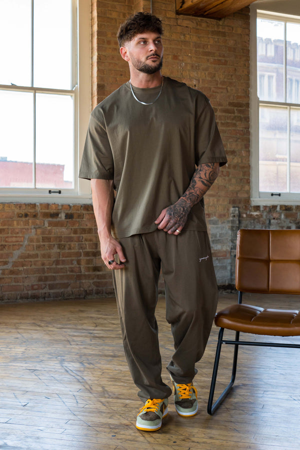 Green Stacked Cargo Pants – Iridium Clothing Co