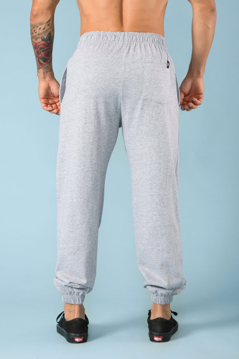 YOUNGLA # 231 Pump Cover Joggers Heather grey Medium