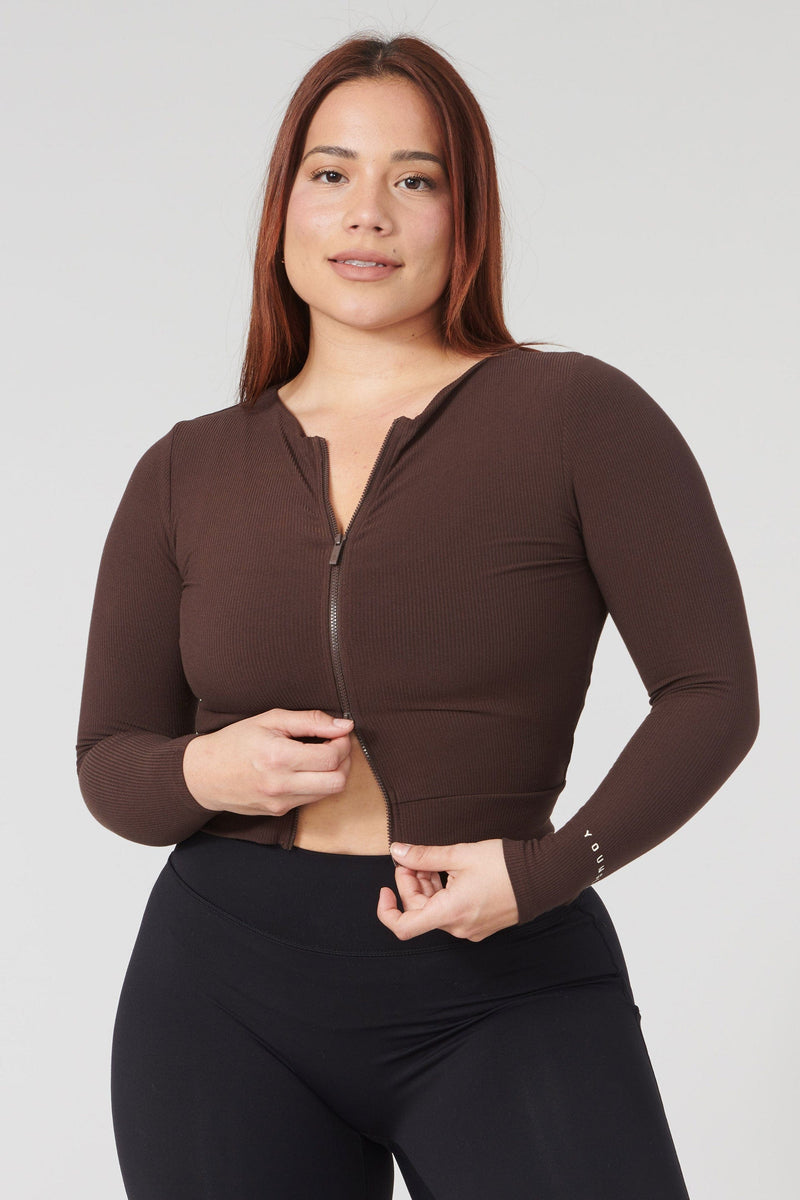 W418 Dual Zip Long sleeve